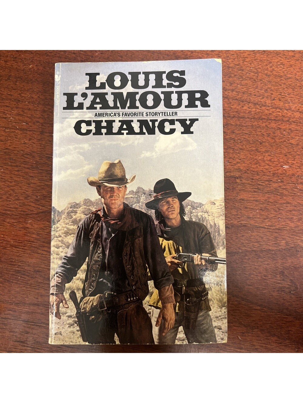 Chancy by Louis L'Amour 1984 Bantam Books Mass Market Paperback